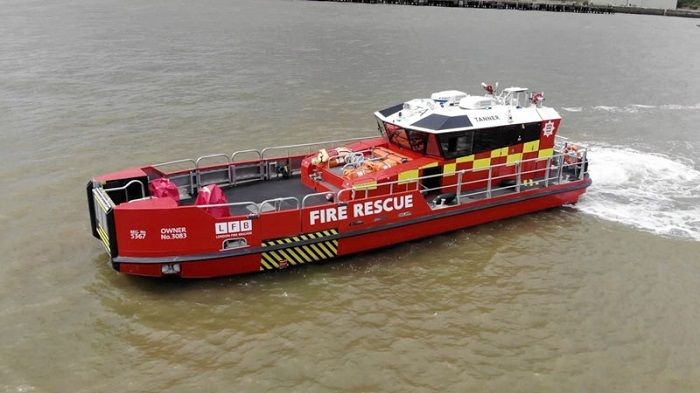 Fire boat named after Bermondsey Blitz heroine