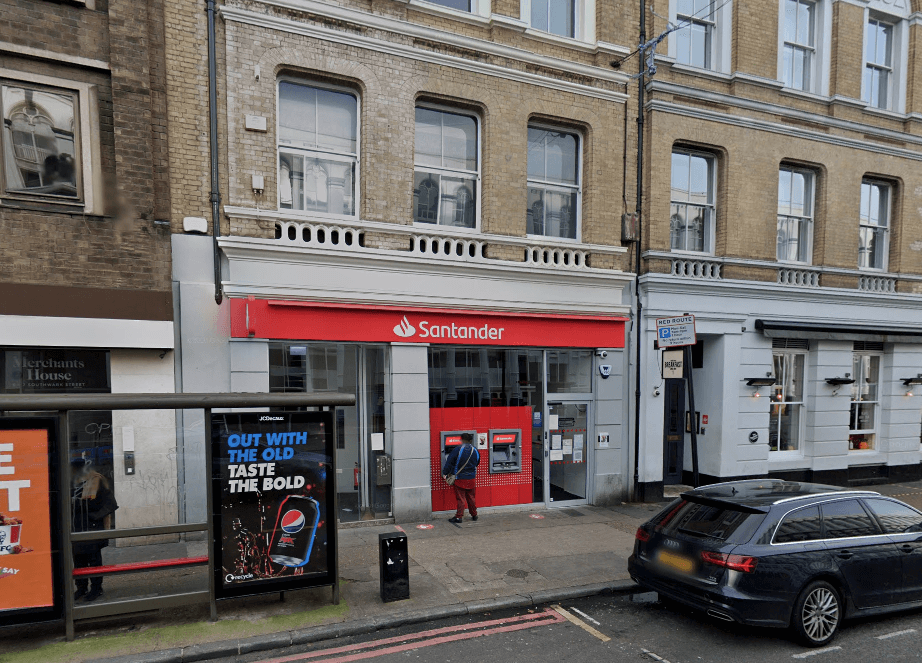 Santander to shut London Bridge branch in Southwark Street