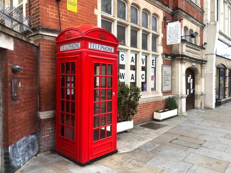 Coffee and ice cream to be sold from Waterloo phone box