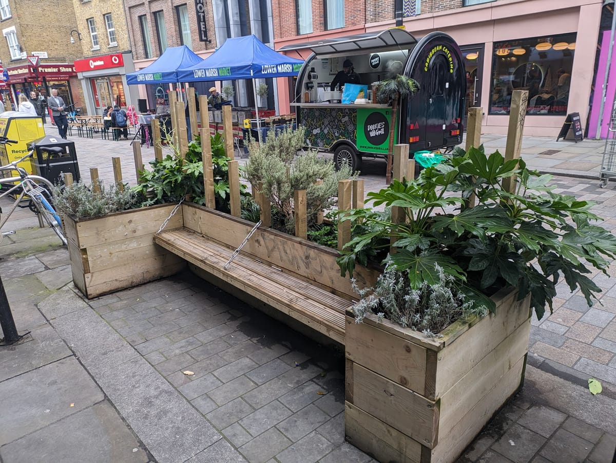 Lower Marsh 'parklets' to be made permanent