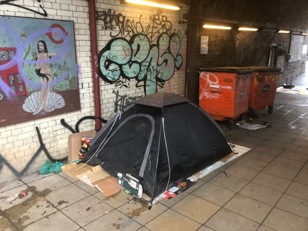 Increase in rough sleeping at Waterloo raised in House of Lords