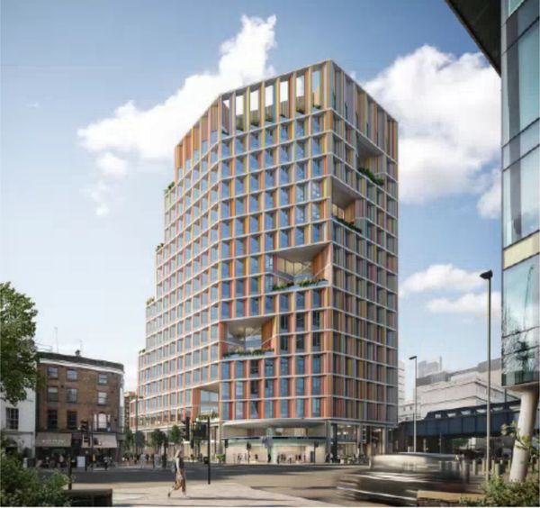 Green light for 17-storey office block above Southwark Tube