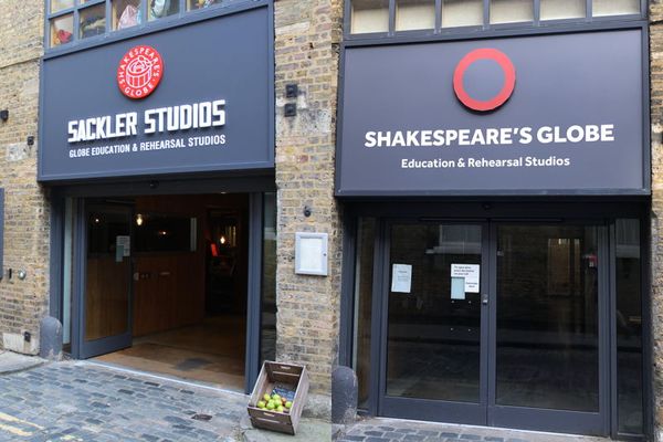 Shakespeare’s Globe drops Sackler name from rehearsal studios