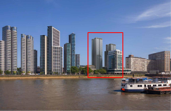 Nearly 900 hotel rooms approved in two Albert Embankment towers