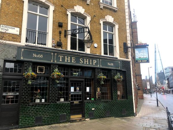 The Ship pub in Borough Road has closed down