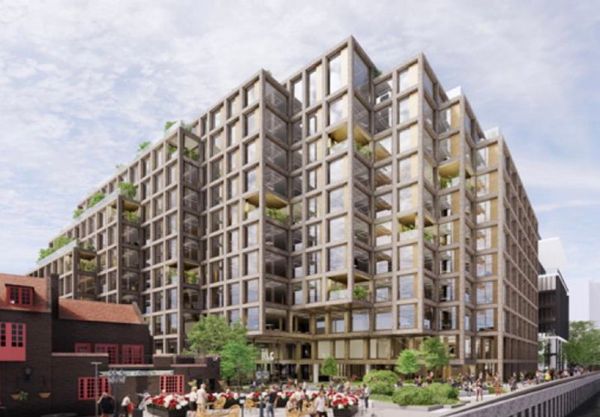 Plans for 11-storey office block next to Anchor Bankside approved