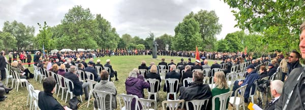 Wreath-laying at Soviet War Memorial cancelled over Ukraine war