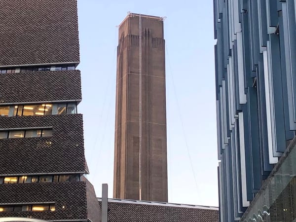 Tate Modern chimney: ‘remedial works’ under way