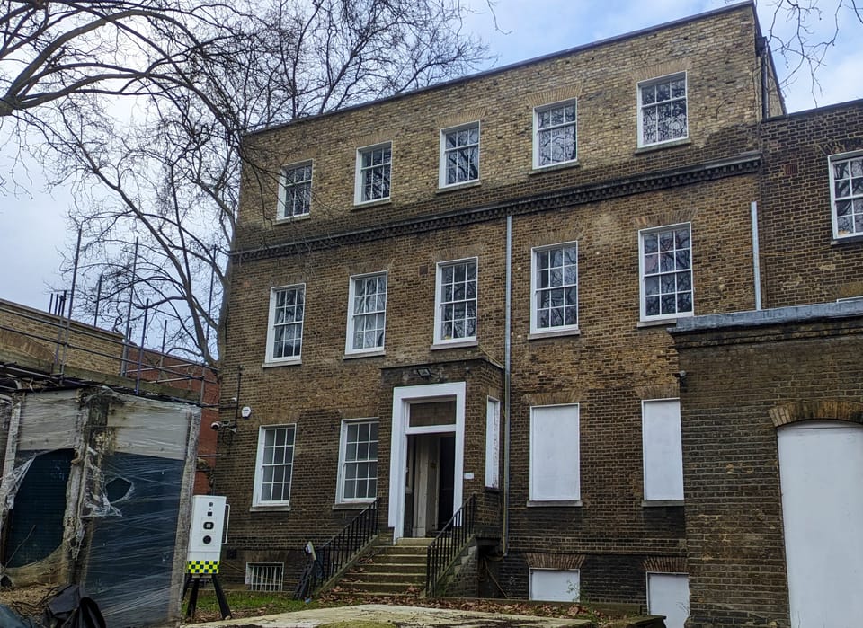 Halffinished '£15m' Lambeth mansion back on market for just £6m